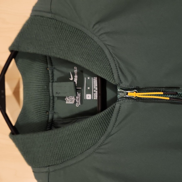 Green Bay Packers Nike Shield Jacket Mens Size M - Picture 4 of 11